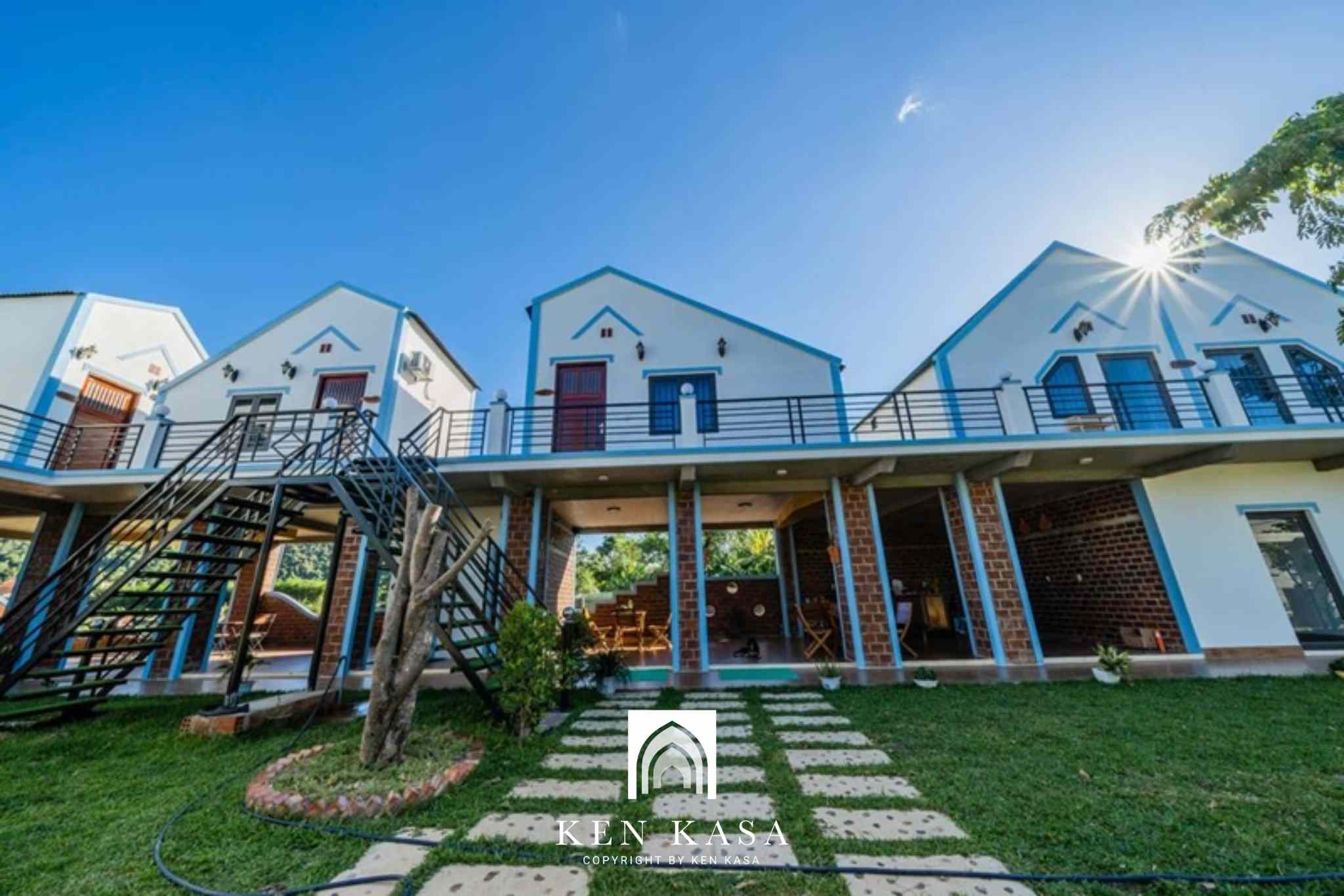 Mẫu nhà homestay 2 tầng An An homestay 